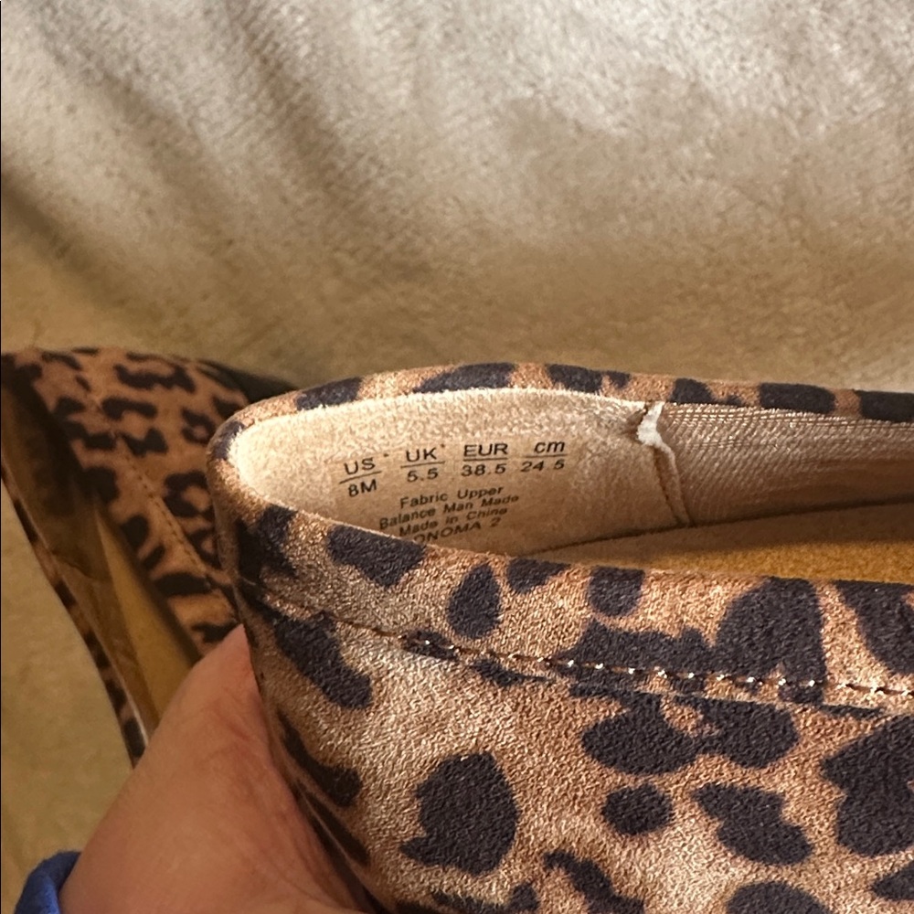Lifestride Womens Sonoma 2 Slip-On Leopard Print Loafers Size 8 - Picture 4 of 6